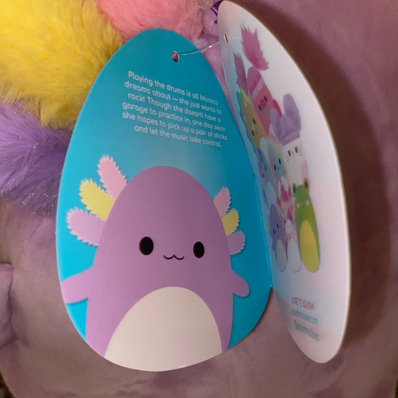 Squishmallow 16” Monica the Axolotl - Picture 2 of 4